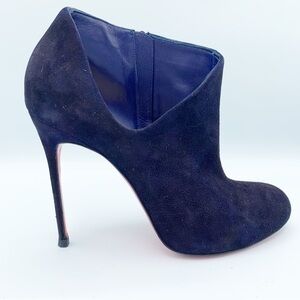 Christian Louboutin "Lisse" Suede Royal Indigo